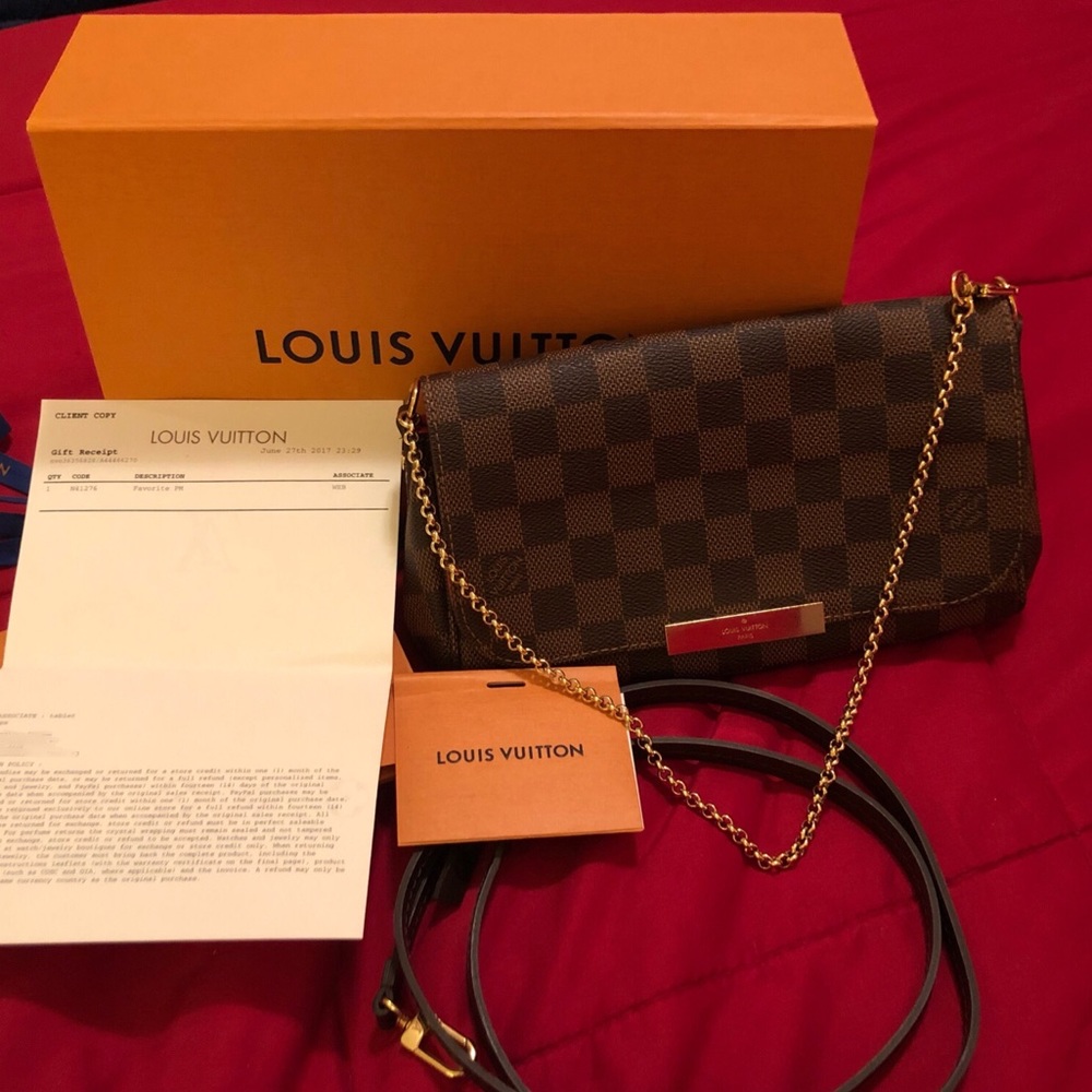Louis Vuitton Favorite PM Damier Ebene